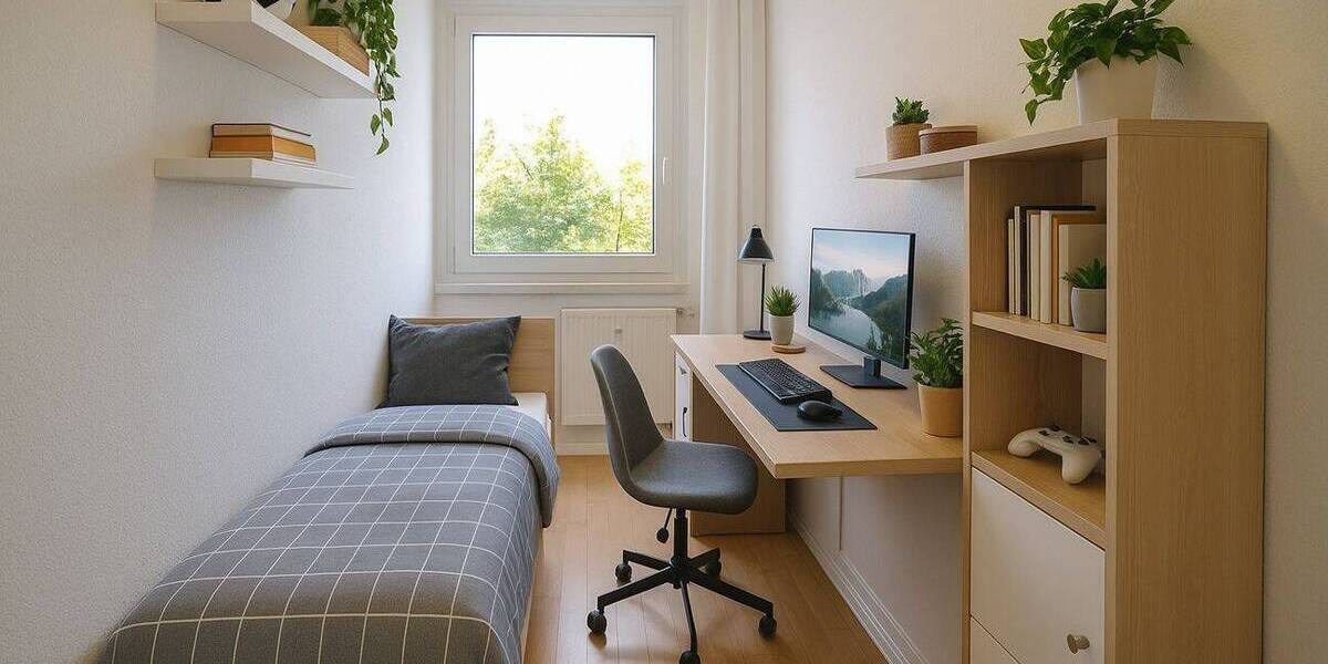 Etagenwohnung Chemnitz Helbersdorf - 3 Zimmer, 57 m&sup2;, 370&euro; | Angebot:26903797