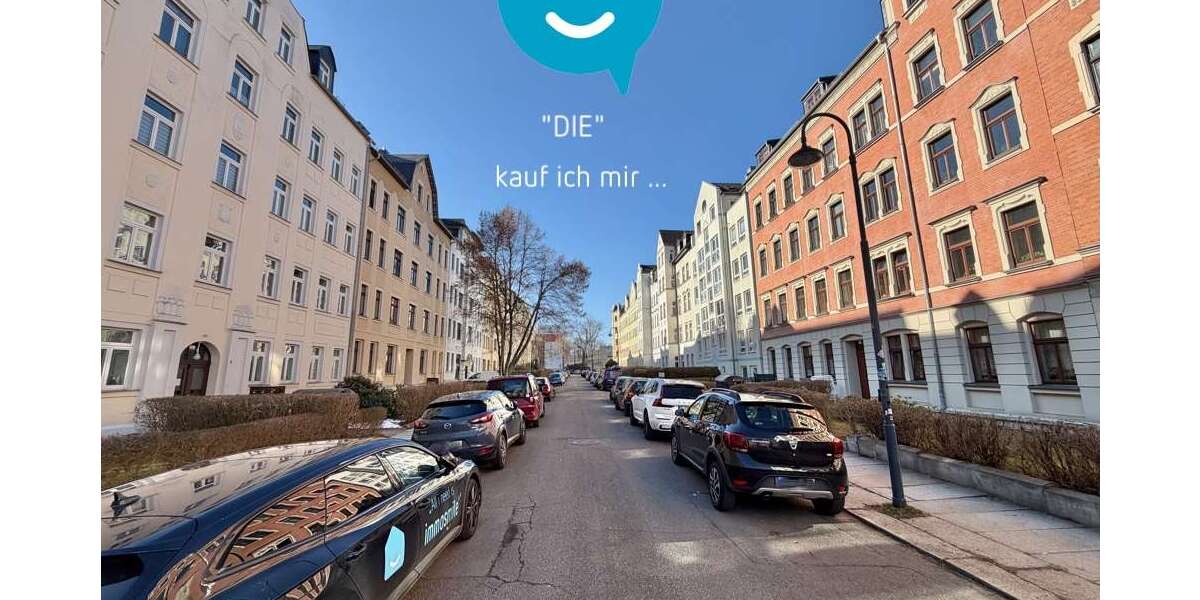 Etagenwohnung Chemnitz Kapellenberg - 2 Zimmer, 56 m&sup2;, 62.500&euro; | Angebot:25832875