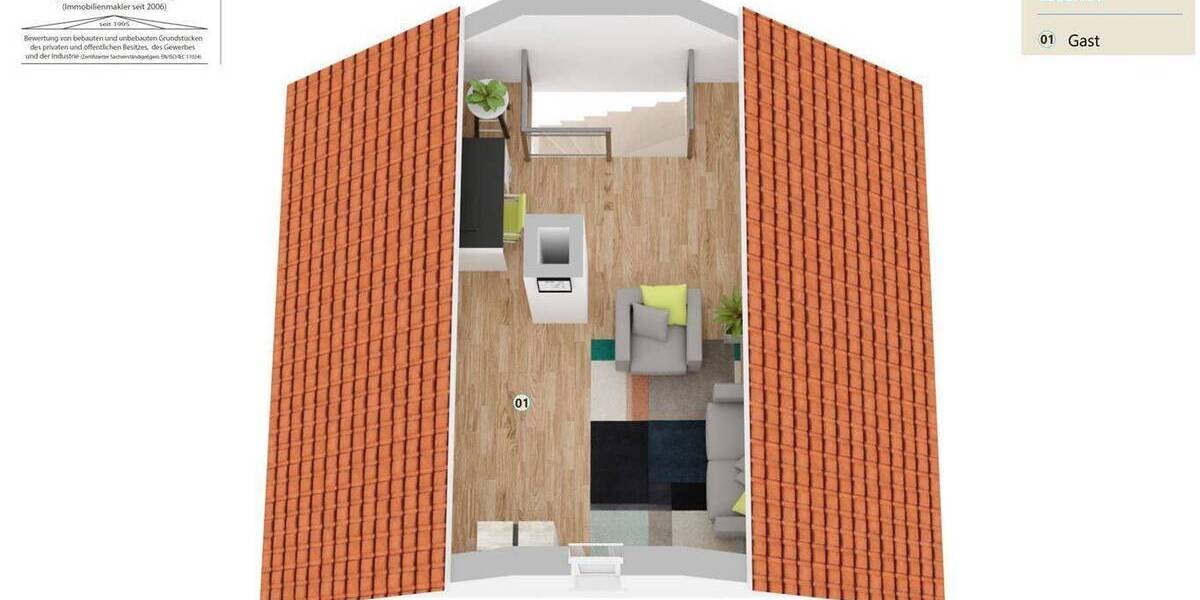 Reihenendhaus Waldheim Heiligenborn - 5 Zimmer, 87 m&sup2;, 90.000&euro; | Angebot:25768267