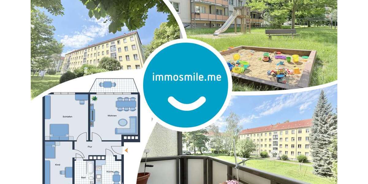 Etagenwohnung Chemnitz Helbersdorf - 3 Zimmer, 60 m&sup2;, 57.000&euro; | Angebot:26952165