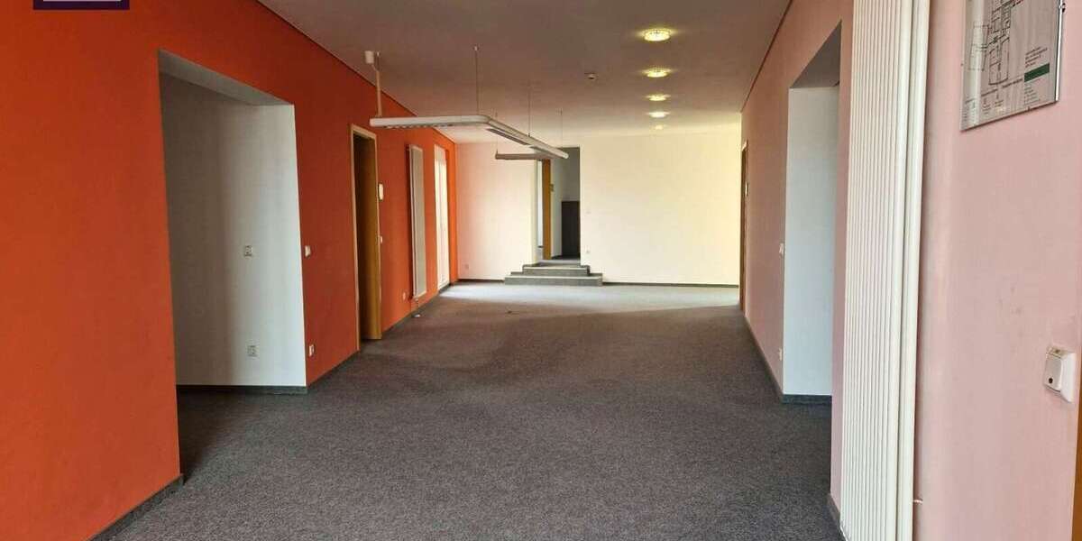 508qm im EG: großzügige und lichtdurchflutete Gewerbeeinheit 8 zimmer