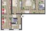 Etagenwohnung Chemnitz Zentrum - 5 Zimmer, 114 m&sup2;, 660&euro; | Angebot:26879873