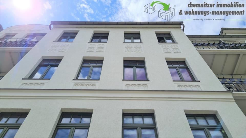 Preiswerte 1-Raum-Wohnung mit Balkon auf dem Chemnitzer Kaßberg 1 zimmer
