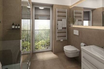 Moderne 2 Zi.-WE mit Balkon I Hochwertige Ausstattung I Neubau I Ruhiger & grüner Innenhof 2 zimmer