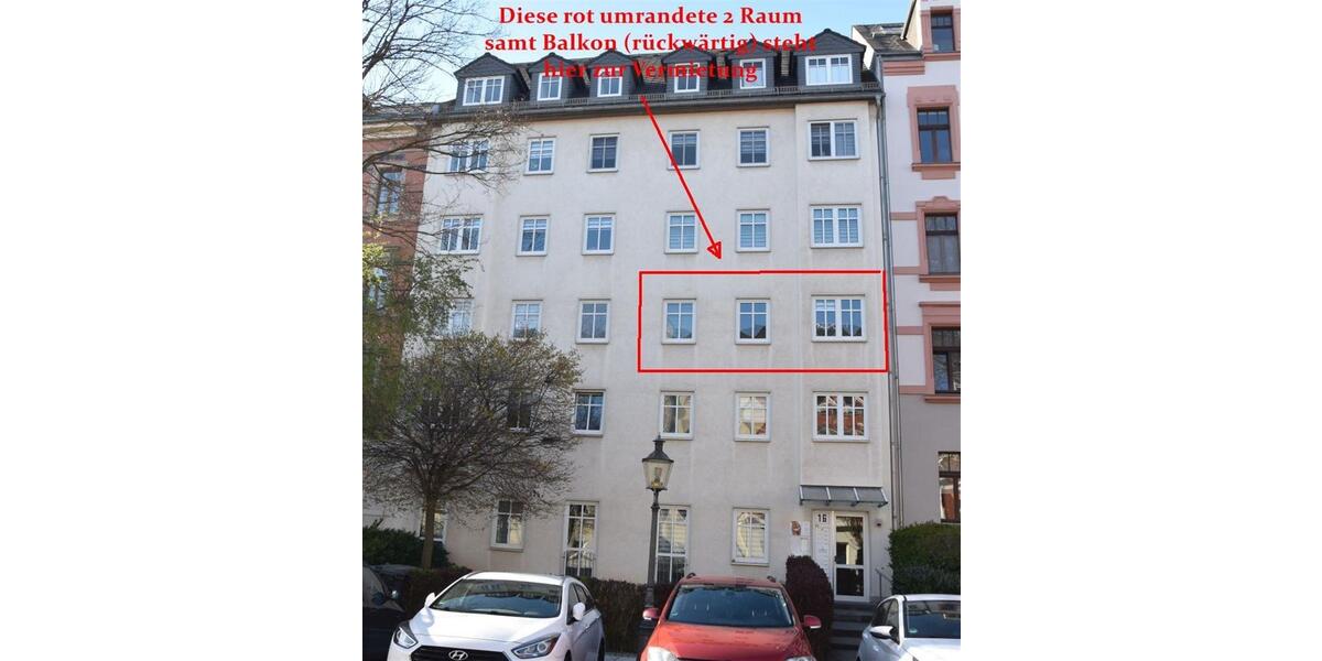 Etagenwohnung Chemnitz Altendorf - 2 Zimmer, 53 m&sup2;, 300&euro; | Angebot:26443797