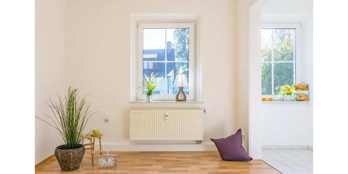 Ländlich gelegene 2-Raum-Wohnung mit Tageslichtbad 2 zimmer