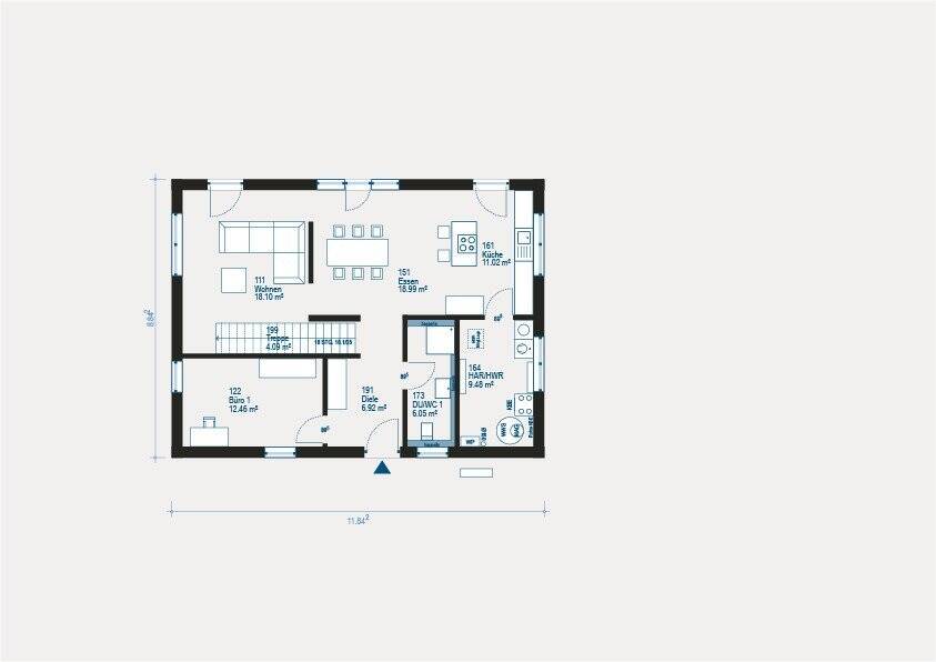 Einfamilienhaus Gornau / Erzgeb. Gornau - 5 Zimmer, 173 m&sup2;, 289.119&euro; | Angebot:26037244