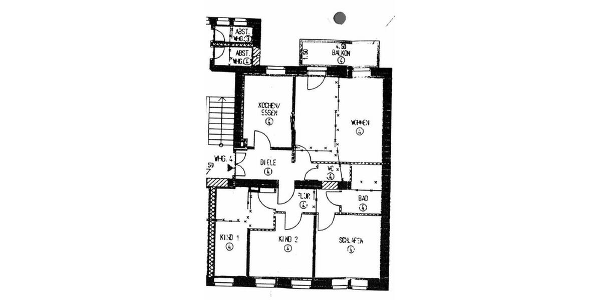 Etagenwohnung Chemnitz Altchemnitz - 4 Zimmer, 96 m&sup2;, 169.000&euro; | Angebot:26053250