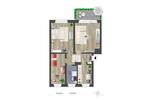 Etagenwohnung Chemnitz Borna-Heinersdorf - 3 Zimmer, 61 m&sup2;, 420&euro; | Angebot:26682058
