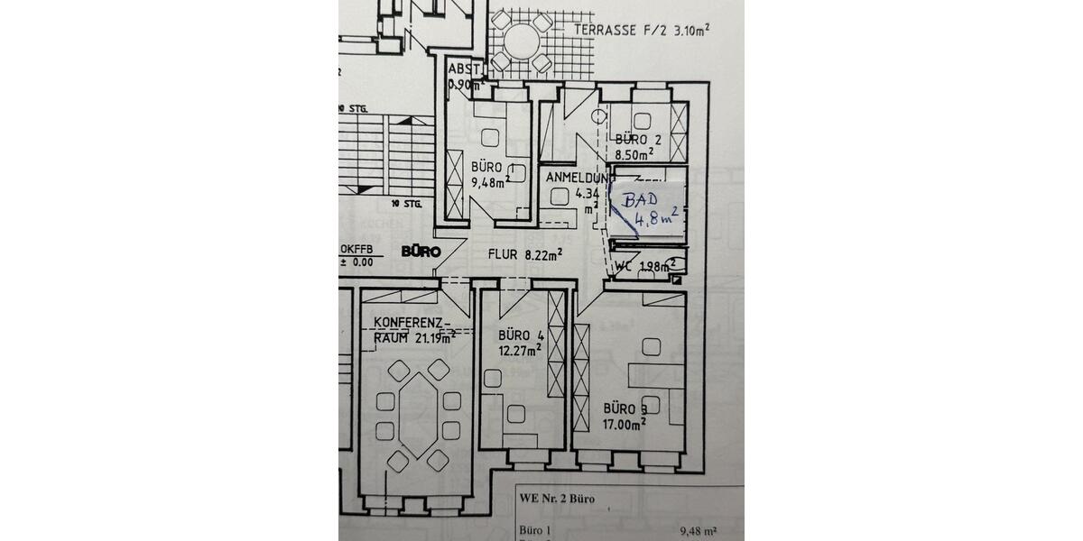 Rendite-Objekt 4-Zimmer Wohnung Alt Chemnitz Denkmalschutz 91,8 4 zimmer