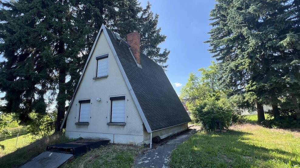 Großes Grundstück mit Wochenendhaus am Stadtrand von Geringswalde