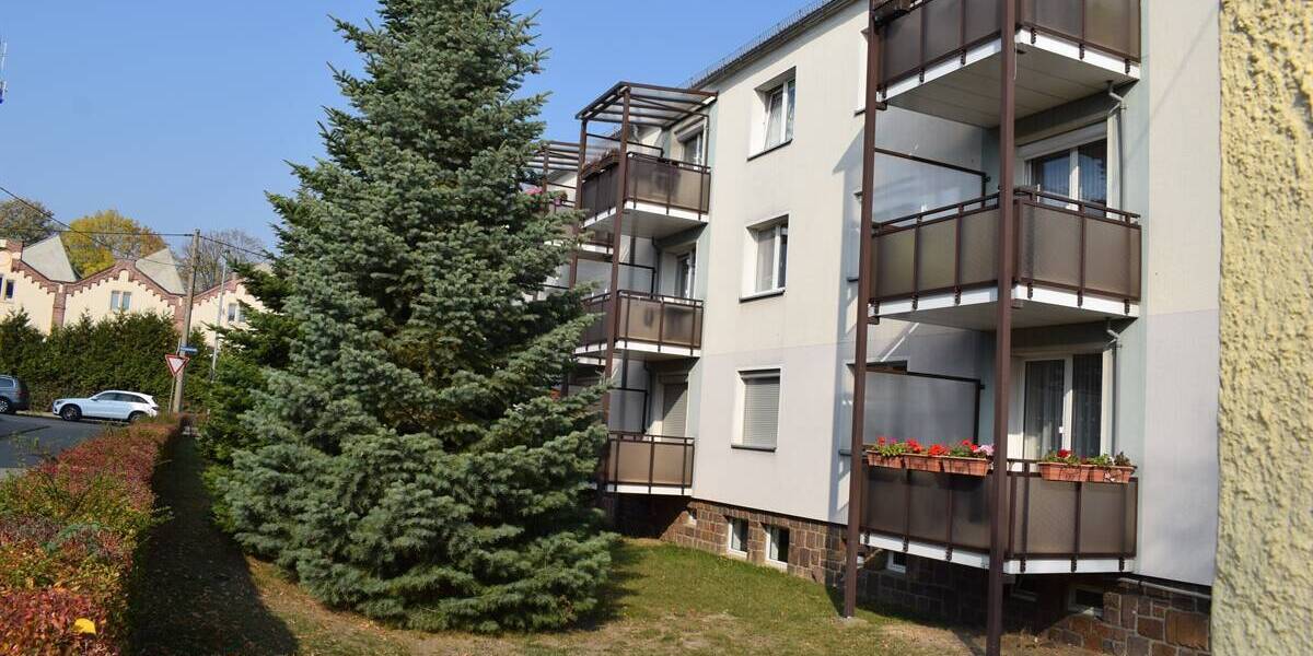 Etagenwohnung Hainichen - 3 Zimmer, 59 m&sup2;, 361&euro; | Angebot:26310473