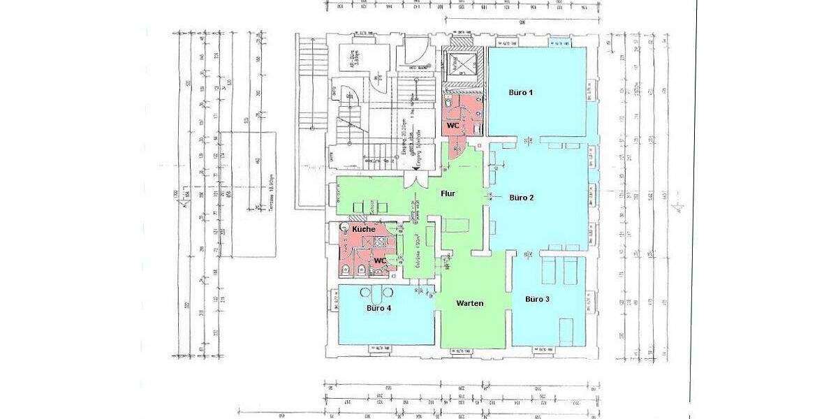 Gewerbeobjekt Chemnitz Zentrum - 5 Zimmer, 150 m&sup2;, 1.035&euro; | Angebot:25682355