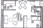 Etagenwohnung Chemnitz Wittgensdorf - 2 Zimmer, 43 m&sup2;, 300&euro; | Angebot:26338026