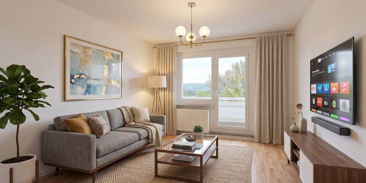 Etagenwohnung Chemnitz Hutholz - 3 Zimmer, 54 m&sup2;, 335&euro; | Angebot:26345713