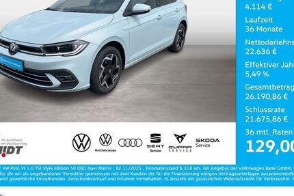 VW Polo 6.318 km 26.750 &euro; Bernsdorf 09337