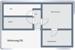 Etagenwohnung Mittweida - 2 Zimmer, 40 m&sup2;, 360&euro; | Angebot:26841119