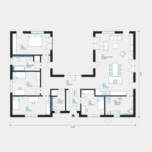 Mehrfamilienhaus, Wohnhaus Chemnitz Borna-Heinersdorf - 4 Zimmer, 172 m&sup2;, 695.000&euro; | Angebot:26595914