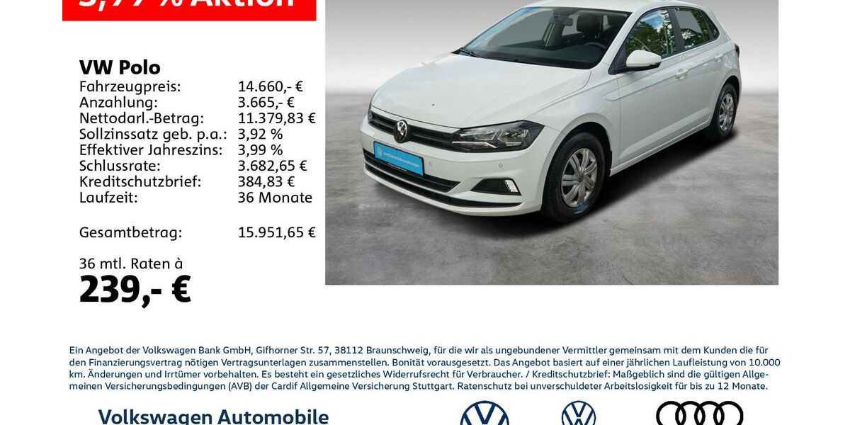 VW Polo 27.419 km 14.250 &euro; Chemnitz 09113