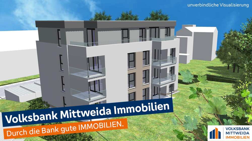 Erstbezug! Moderne 3-Zimmerwohnung mit Garagenstellplatz! - Etagenwohnung Hartmannsdorf | Angebot:27212829