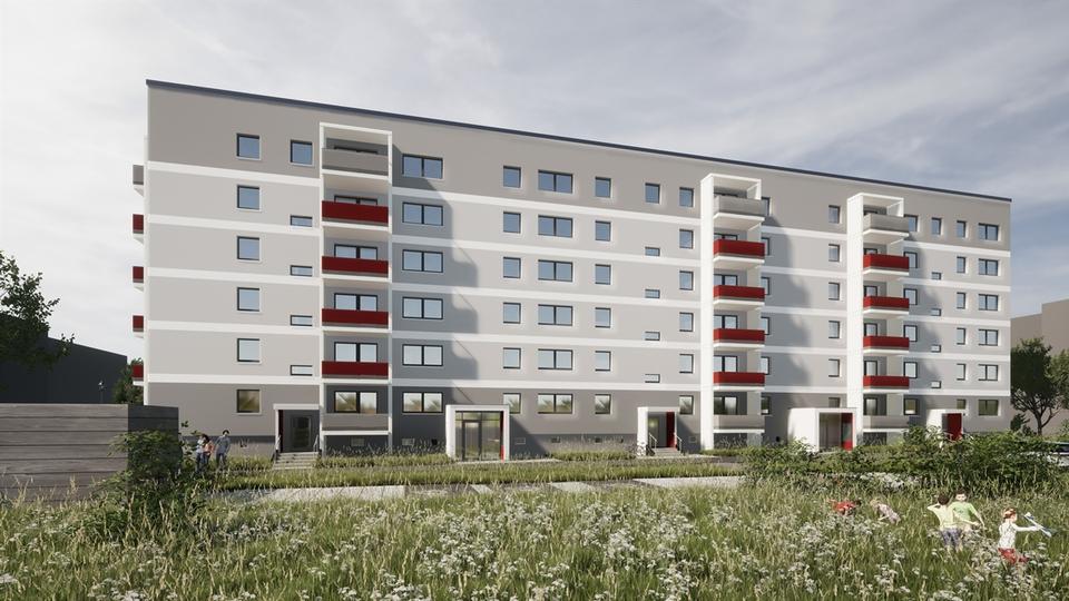 Etagenwohnung Lugau/Erzgebirge Erzgebirge - 2 Zimmer, 57 m&sup2;, 429&euro; | Angebot:20624890
