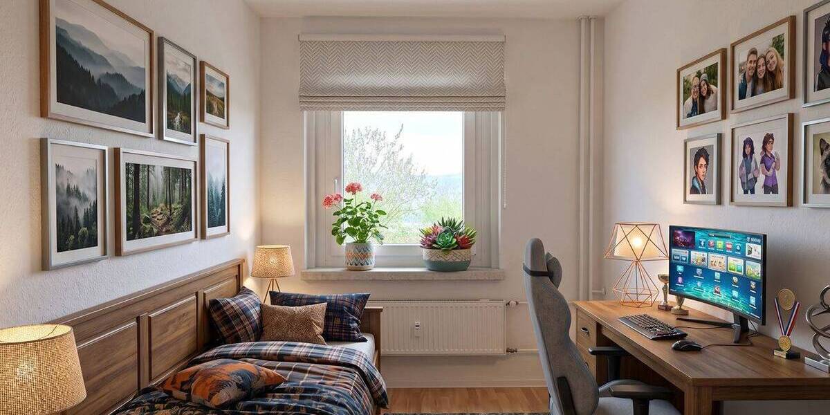 Etagenwohnung Chemnitz Hutholz - 3 Zimmer, 54 m&sup2;, 335&euro; | Angebot:26345713