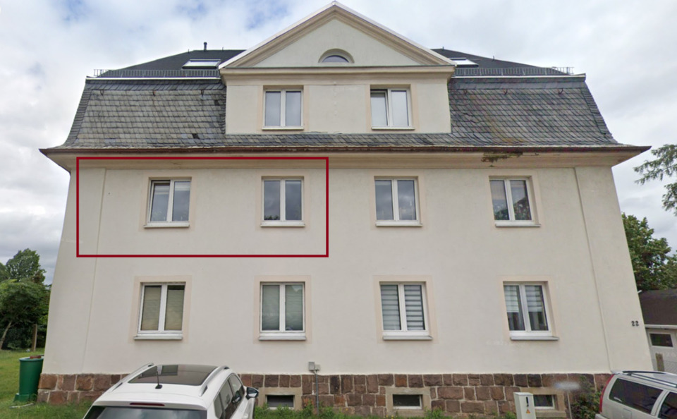 Etagenwohnung Chemnitz Grüna - 2 Zimmer, 48 m&sup2;, 264&euro; | Angebot:25544775