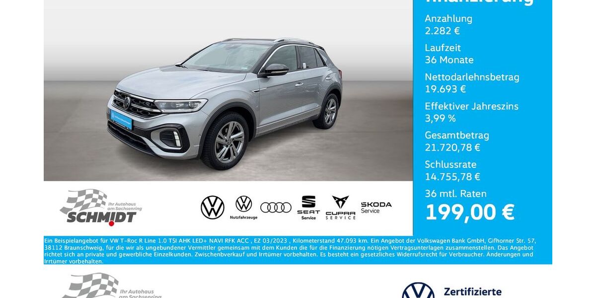 VW T-Roc 47.093 km 20.975 &euro; Bernsdorf 09337