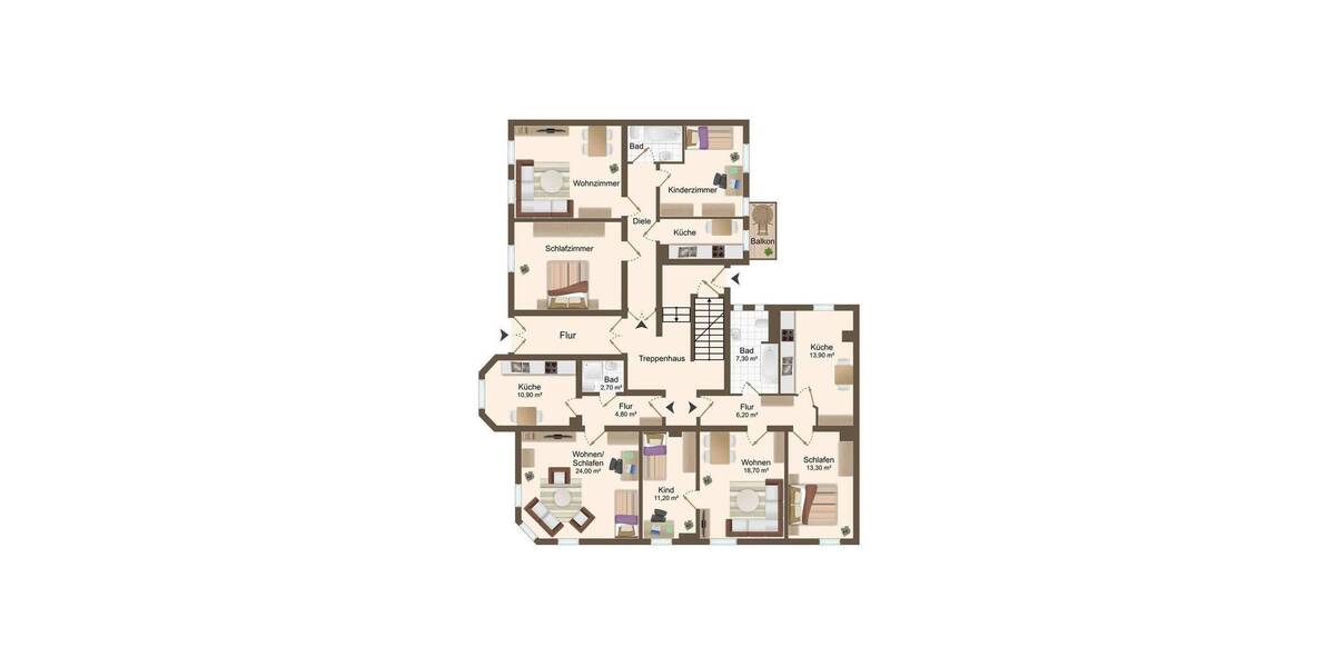 Mehrfamilienhaus, Wohnhaus Chemnitz Ebersdorf - 1 Zimmer, 664 m&sup2;, 589.000&euro; | Angebot:26473183