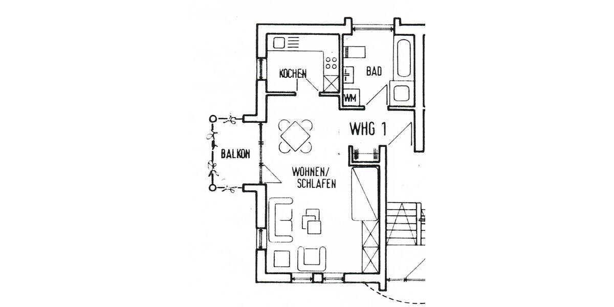 Kleines Immobilien-Paket mit Potential - Küche und Bad mit Fenster, Balkon sowie Stellplatz inkl. ! - 2- Chemnitz Hilbersdorf | Angebot:26781612
