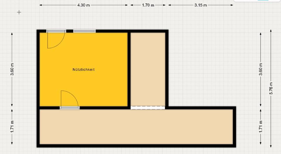 Gewerberaum Hobbyraum Lagerraum 40qm hell ebenerdig günstig zimmer