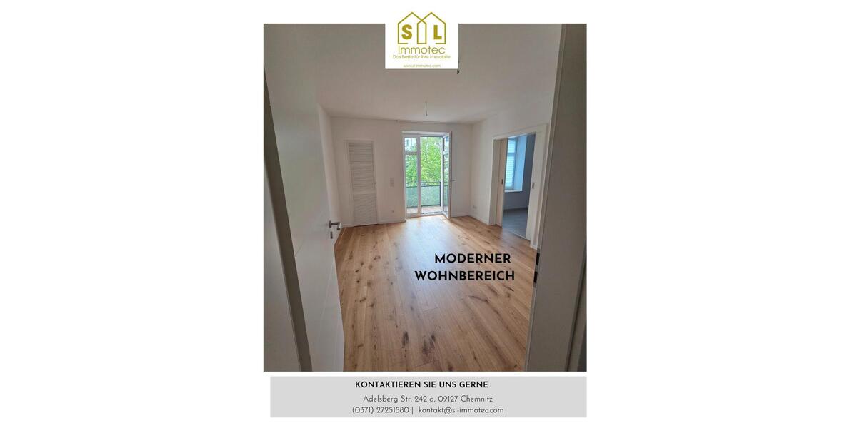 Etagenwohnung Chemnitz Hilbersdorf - 4 Zimmer, 93 m&sup2;, 750&euro; | Angebot:25919806