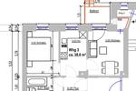 Hochparterre Chemnitz Ebersdorf - 2 Zimmer, 39 m&sup2;, 220&euro; | Angebot:26633245