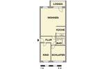 Etagenwohnung Chemnitz Kappel - 3 Zimmer, 68 m&sup2;, 314&euro; | Angebot:26929900