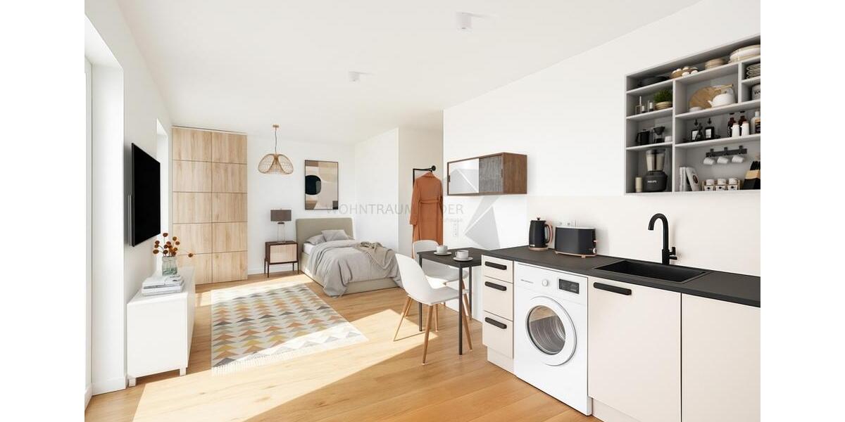 Erdgeschoßwohnung Chemnitz Rabenstein - 1 Zimmer, 30 m&sup2;, 372&euro; | Angebot:23393157
