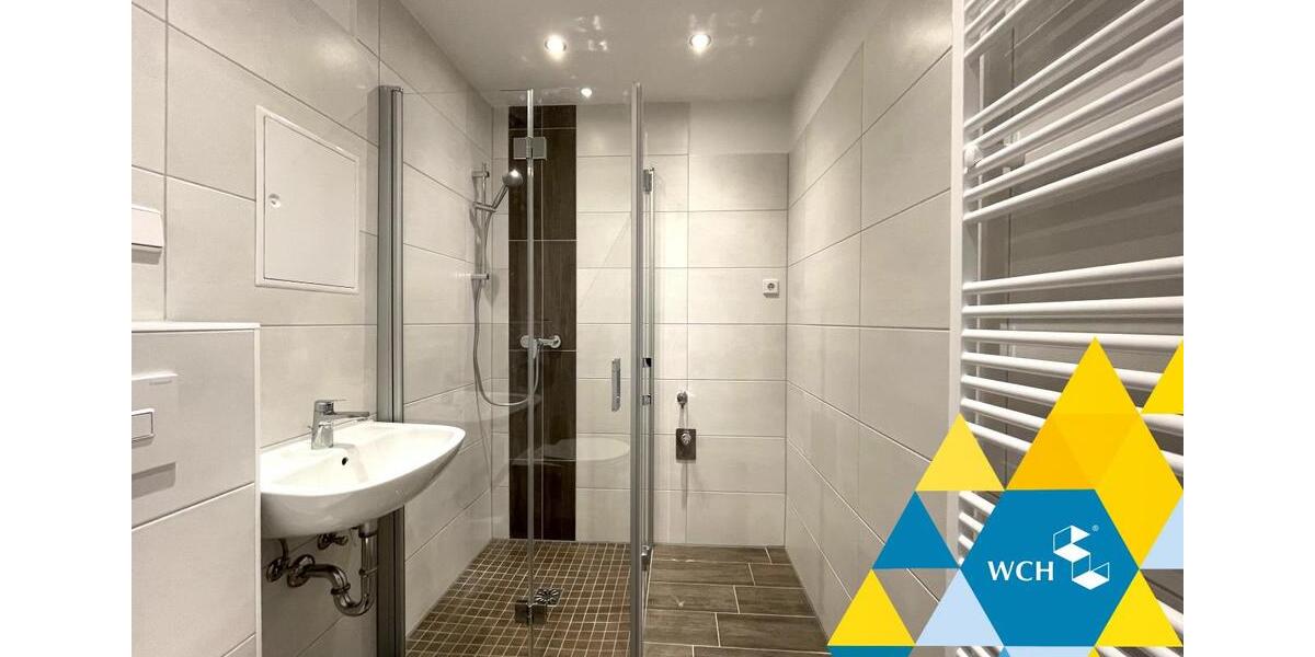 Moderne 1-Raumwohnung mit LED-Spots und bodengleicher Dusche 1 zimmer
