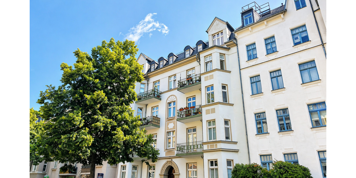 Etagenwohnung Chemnitz Kaßberg - 1 Zimmer, 46 m&sup2;, 345&euro; | Angebot:26801237