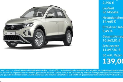 VW T-Roc 44.866 km 16.750 &euro; Bernsdorf 09337