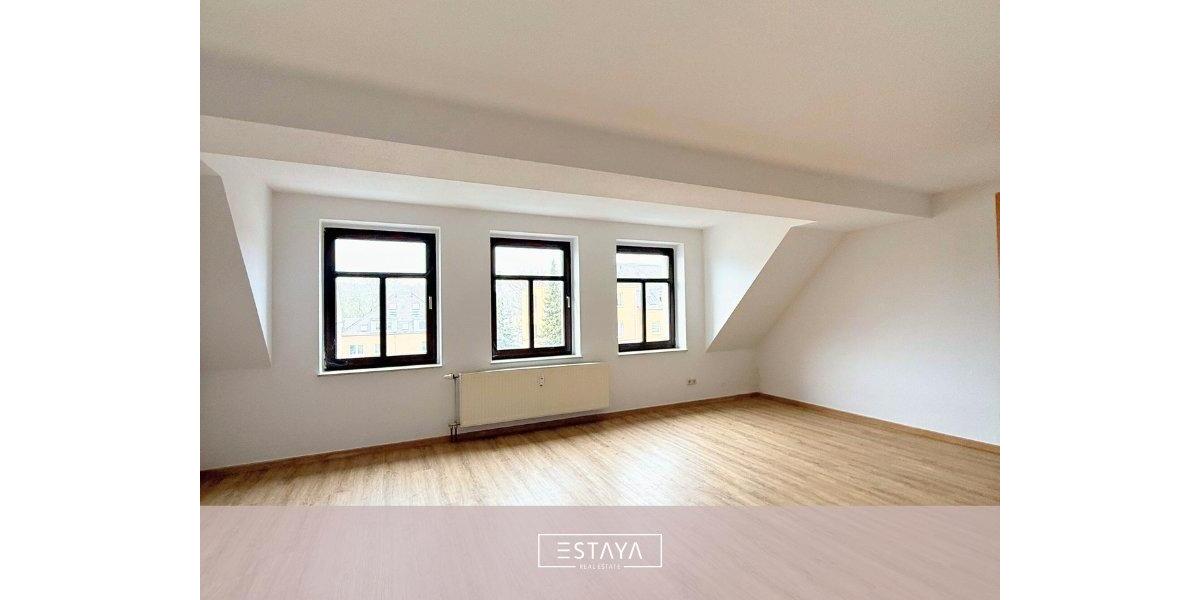 Dachgeschoßwohnung Chemnitz Altendorf - 3 Zimmer, 77 m&sup2;, 384&euro; | Angebot:26277581