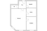Dachgeschoßwohnung Chemnitz Altendorf - 2 Zimmer, 50 m&sup2;, 260&euro; | Angebot:26163019