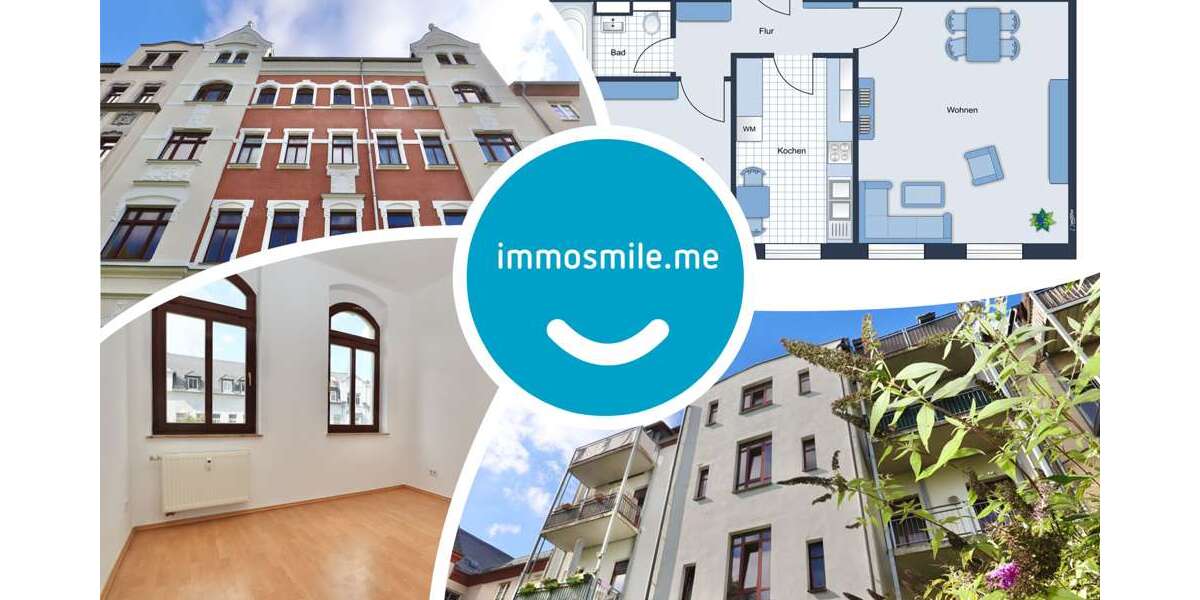 Etagenwohnung Chemnitz Kapellenberg - 2 Zimmer, 53 m&sup2;, 61.000&euro; | Angebot:22041046