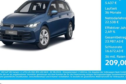 VW Golf 17.469 km 27.975 € Bernsdorf 09337