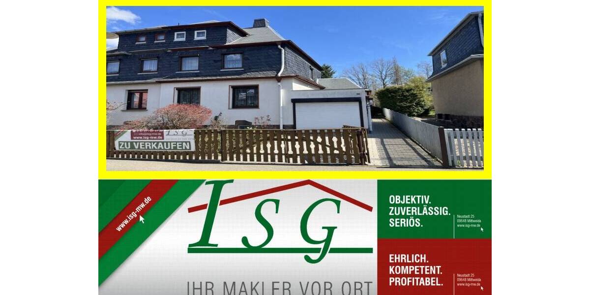 Doppelhaushälfte Burgstädt - 4 Zimmer, 90 m&sup2;, 149.000&euro; | Angebot:26188664