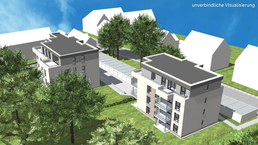Erstbezug! Moderne 3-Zimmer-Penthousewohnung mit Garage! - Einfamilienhaus Hartmannsdorf | Angebot:27269510