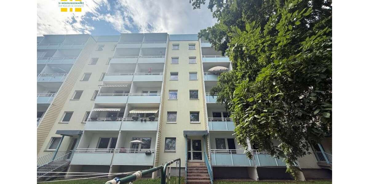 Etagenwohnung Chemnitz Morgenleite - 4 Zimmer, 69 m&sup2;, 59.500&euro; | Angebot:25102207