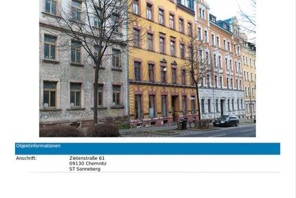 Wohnung Chemnitz Hilbersdorf - 2 Zimmer, 58 m&sup2;, 49.900&euro; | Angebot:26800654