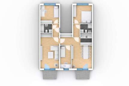 Wohnung zum Mieten in Chemnitz 437 € 97 m²