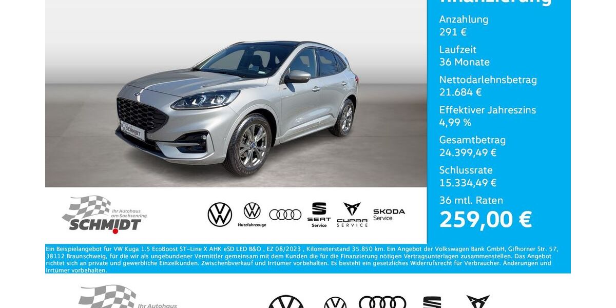 Ford Kuga 35.850 km 21.750 &euro; Bernsdorf 09337