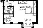 Etagenwohnung Chemnitz Hilbersdorf - 1 Zimmer, 41 m&sup2;, 230&euro; | Angebot:25376943