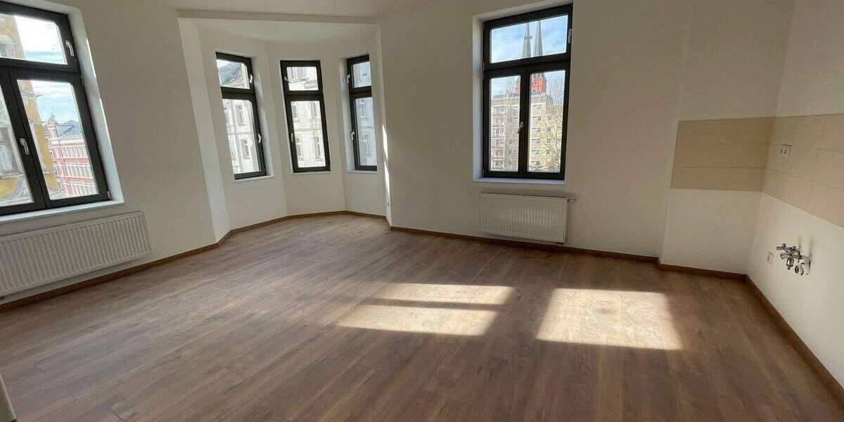 Etagenwohnung Chemnitz Sonnenberg - 3 Zimmer, 65 m&sup2;, 423&euro; | Angebot:25741311